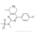 5- (Βρωμομεθυλ) -4- (4-φθοροφαινυλ) -6-ισοπροπυλ-2- [μεθυλ (μεθυλσουλφονυλ) αμινο] πυριμιδίνη CAS 799842-07-2